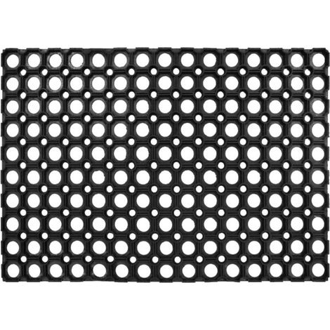 Tapis d'Entrée "Amaury" 40x60cm Noir (1/2)