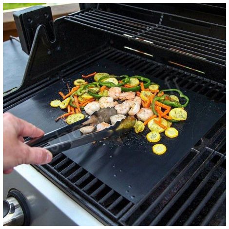 Tapis de cuisson antiadhésif réutilisable 40x33 cm – Pour barbecue et four – Matériau PTFE sans PFOA – Nettoyage facile – Shop-Story