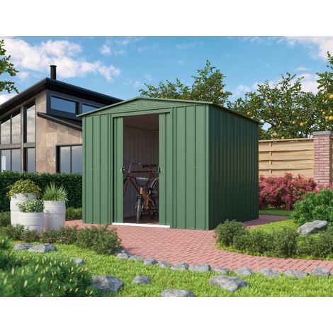 Globel Industries Gerätehaus "Gartenmanager Dream 88", jade, 6,05 m², ohne Schleppdach (1/5)