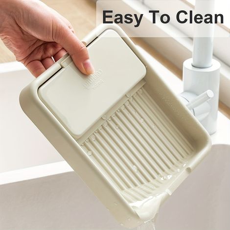 Support pliable pour couvercles de casseroles — Pour organiser cuillères, baguettes et ustensiles de cuisine (1/5)