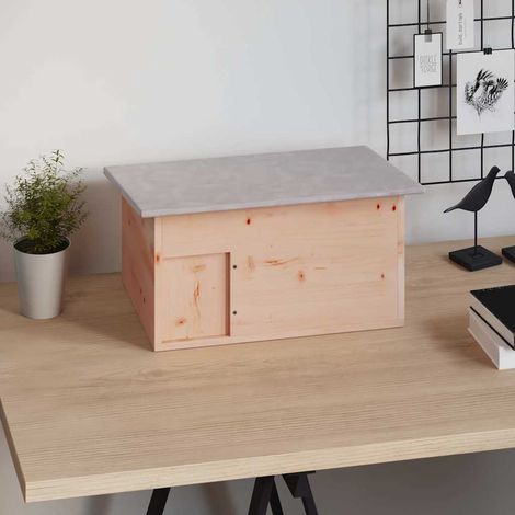 Igelhaus 45x33x22 cm Holz