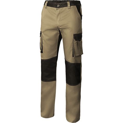 Pantaloni da lavoro velilla slim fit rinforzati ginocchia cucitura doppia