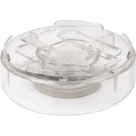 Pack de 8 rehausseurs de meubles transparents – Hauteur réglable jusqu'à 400 kg – Compatible avec lits, tables et armoires – Coussinet en caoutchouc inclus (1/5)