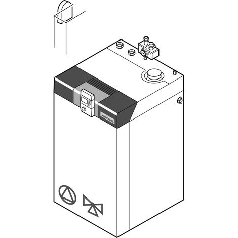 Weishaupt Paket WTC-OB 18-B W Öl-Brennwertkessel - 894519 von Weishaupt
