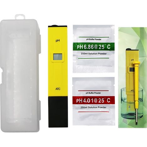 Digitaler pH-Tester mit LCD-Bildschirm zur Messung der Aquarienwasserqualität – Hohe Genauigkeit (1/5)