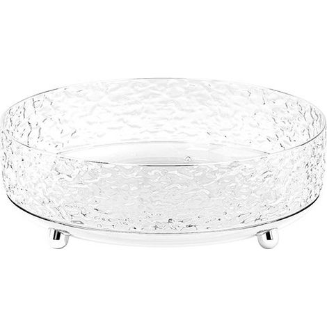 Rotating cosmetic storage box Home bathroom table skin care products storage turntable dresser rack (1/5)