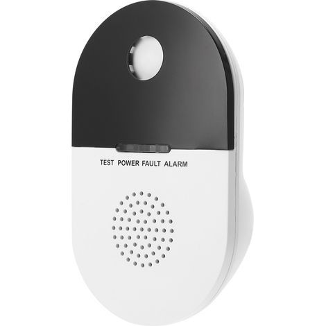 WLAN-fähiger, wandmontierter Gasdetektor mit Fernsteuerung per App für TUYA Smart 110-240V Steckdose. (1/5)