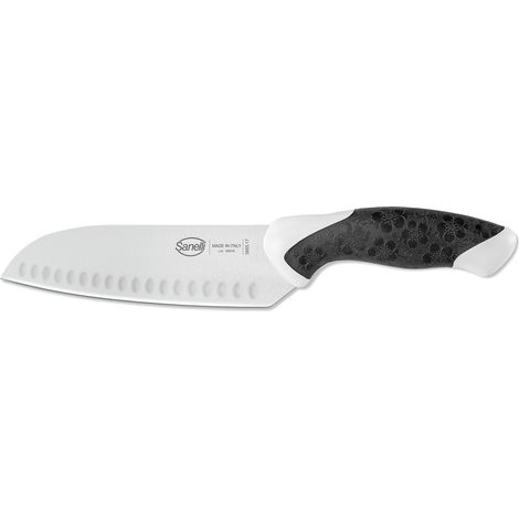 Sanelli Coltello Santoku Olivato 17 cm.
