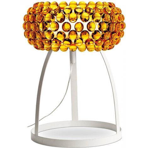 Lámpara de Mesa - Lámpara de Salón Botones de Cristal - Pequeña - Savoni