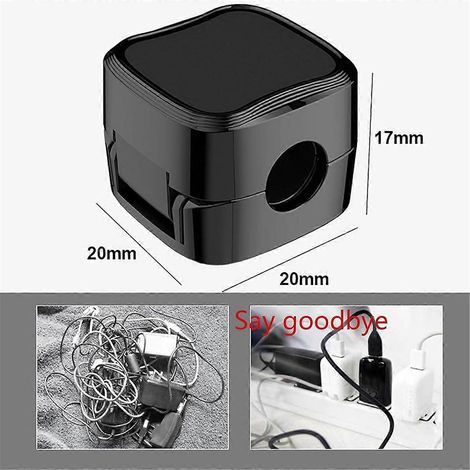Lot de 12 supports de rangement magnétiques pour câbles de charge (1/5)