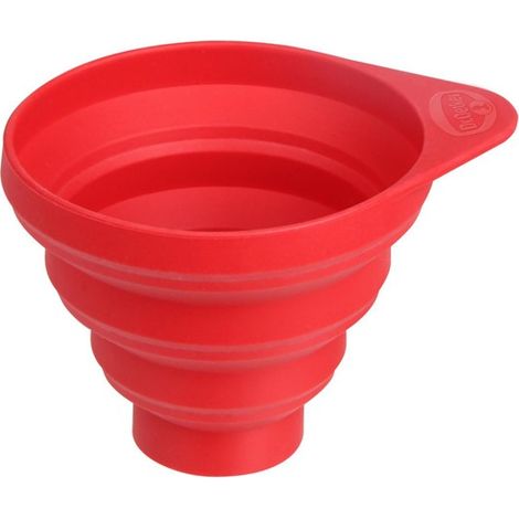 ENTONNOIR PLIABLE EN SILICONE POUR CONSERVES (1/2)
