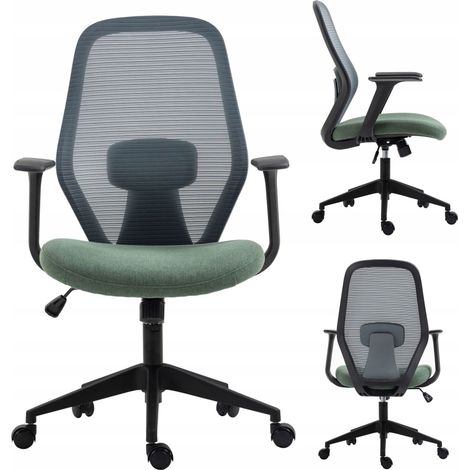 Fauteuil pivotant vert FB23-FX (B) (1/5)