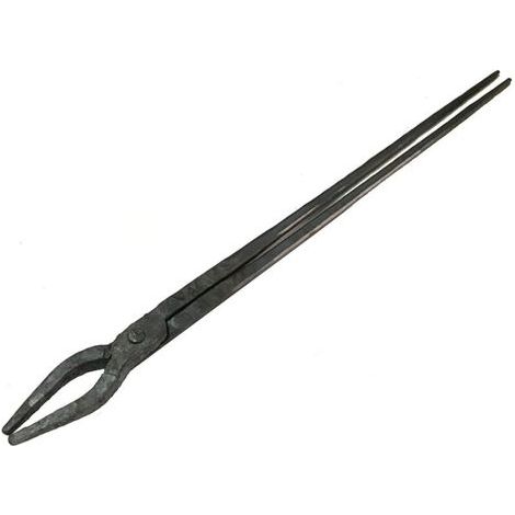 Pince de forge Tenailles de forge Pinces plates Pinces à bouche pointue 42cm Tenaille de forgeron pour l'ingénieur forgeron (1/4)