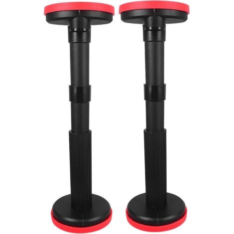 2 Pièces Cadre De Support Réglable Tige De Support D'outil Auxiliaire Boussole De Haute Précision Tige De Support De Levage Tige De Support De Tige D'armoire Décor PVC Black (1/5)