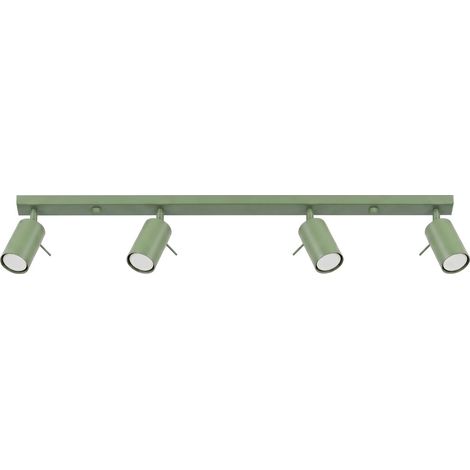 Plafones RING salvia acero 4xGU10 80cm Sollux (1/2)