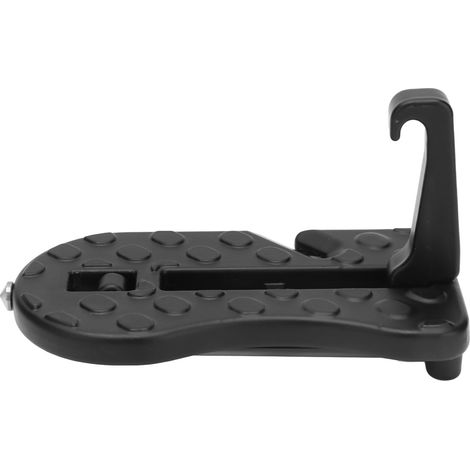 Marchepied de Porte Voiture Universel Pliable Pédale Anti-Saleté avec Marteau de Secours et Crochet de Verrouillage, 181 kg (1/5)