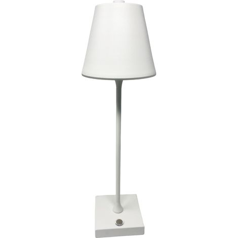 Lampada bistrot touch da tavolo a led ricaricabile usb 10 watt lume decorativo tripla colorazione di luce vari colori (1/5)