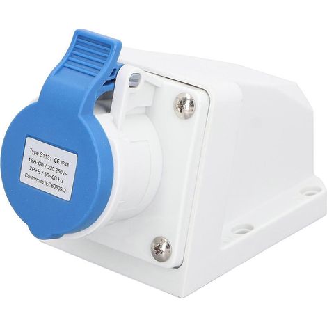 Industrieller Steckverbinder IP44 wasserdicht und staubdicht 3-adrig 16A 2P+E Stromkabelstecker