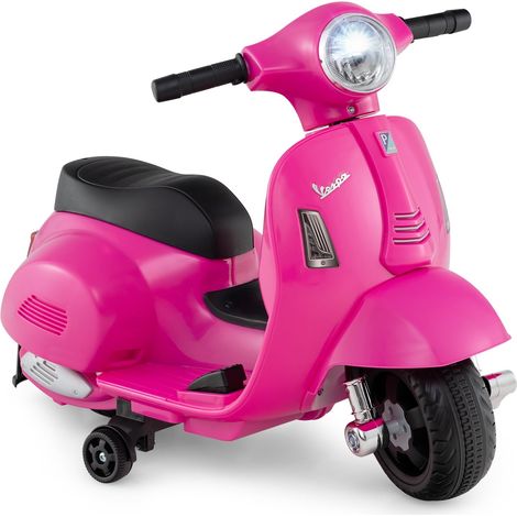 Kinder-Elektromotorrad (6V) mit LED-Scheinwerfer, Rosa