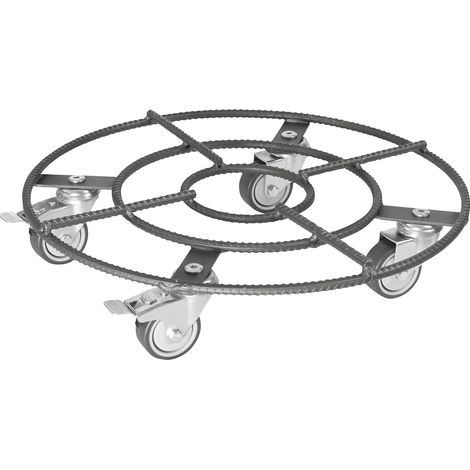 Wagner, Plateau roulant pour plantes, charge max 200 kg, acier