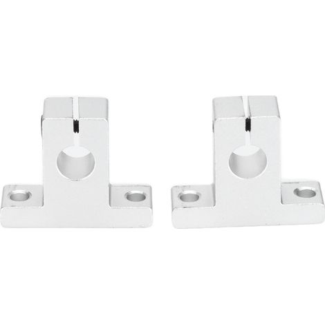 2 Linearführungswellenlager, 10 mm Führungsschienen aus Aluminiumlegierung für SK10 Linearführungsschiene (1/5)