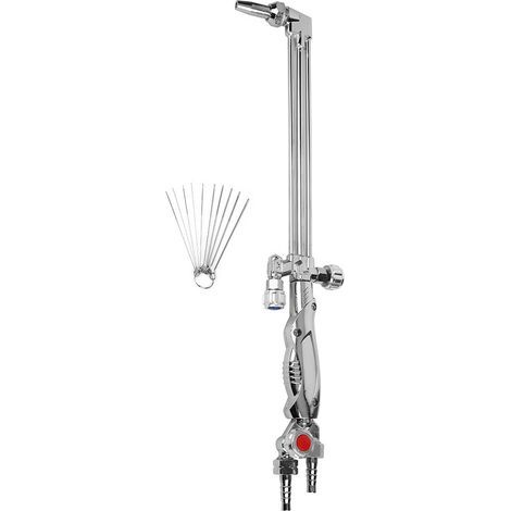 Chalumeau coupant Laiton galvanisé 3 tubes oxygène acétylène propane pour plaque de fer en acier (1/5)