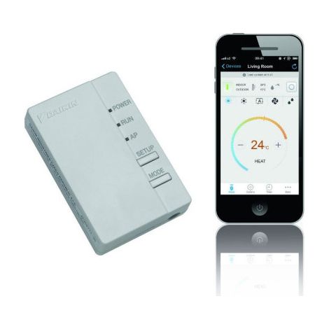 Module Wi-Fi gris pour climatiseur Daikin – Contrôle à distance via application – Compatible Google Assistant et Alexa – Design compact