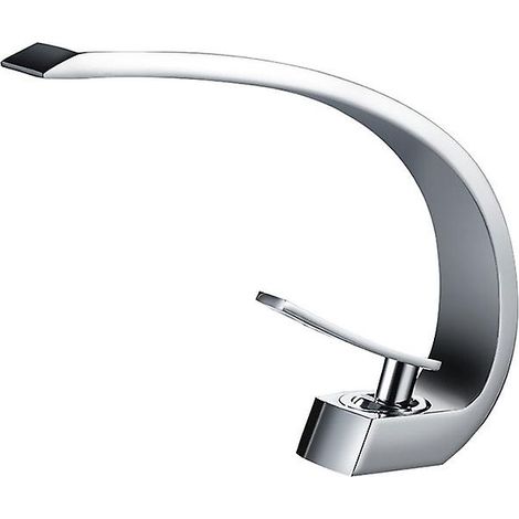 Robinet d'évier monotrou de style européen avec vernis de cuisson de haute qualité (1/5)