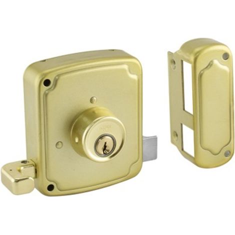 Cerradura Sobreponer L125-8 Inther - Derecha, INTHER