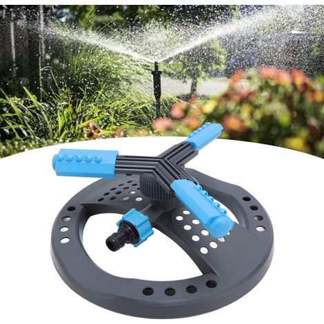 Aspersor rotativo automático para jardín, sistema de riego ABS de 360° para patio y huerto. (1/5)