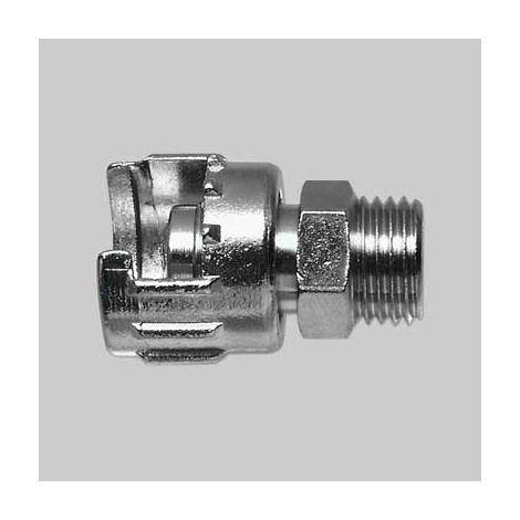 Raccordo con dado fresato 1/4&quot conf. da 10 pz