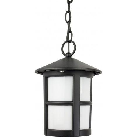 Suspension extérieure SU-MA Cordoba E27 noire IP23