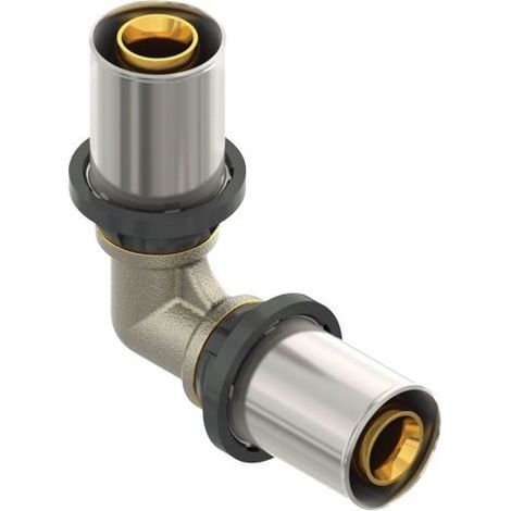 Coude 90 degré EASYTEC LBP à sertir diamètre 32 x 32 mm - FINIMETAL
