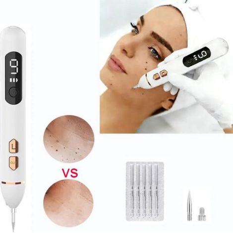 Stifte zur Muttermalentfernung, tragbare Geräte zur Pickelentfernung und Laser-/Plasma-Stifte werden zur Entfernung von Hautunreinheiten eingesetzt. (1/2)