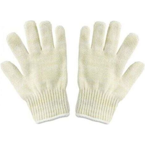 Heat-resistant glove, heat-resistant mittens, oven, fireplace, heat-resistant up to 100°C, universal size (1/5)