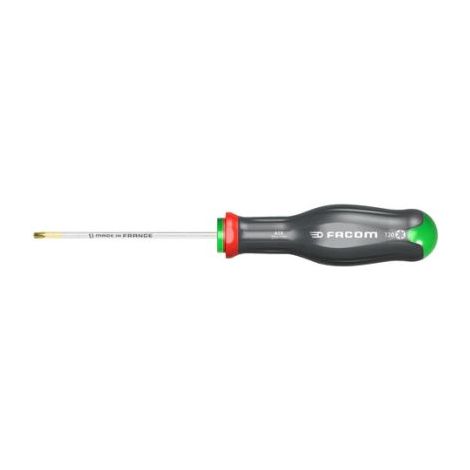 Facom – Tournevis torx T40 – Lame 150 mm – Manche Soft Grip ergonomique – Traitement tri-coating zinc-nickel-chrome - ATX40X150