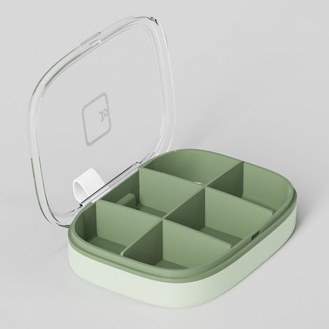 Boîte De Rangement - Compartiment Étanche Portable - 4 Ou 6 Cases - PP - Pour Voyage Cuisine Atelier - 1 Pièce (1/3)