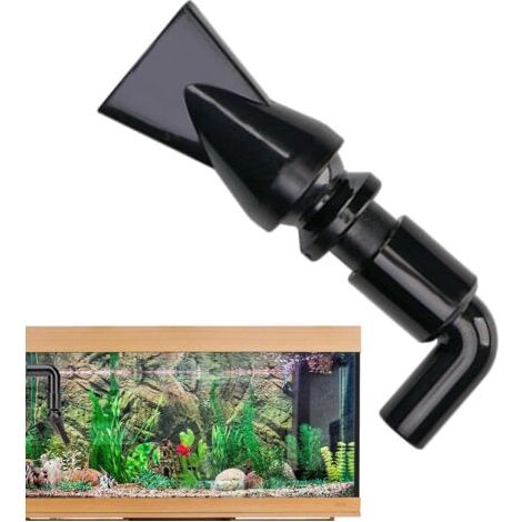 Ugello di uscita per acquario - Ugelli per acqua a becco d'anatra rotanti a 360 gradi, ugello generatore di flusso d'acqua di ritorno per accessori per acquari. (1/5)