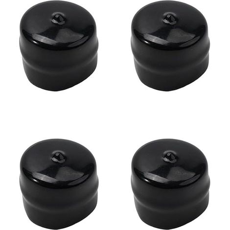Lot de 4 capuchons de moyeu en caoutchouc 532104757 pour tondeuse à gazon, tracteur à gazon, pièce de rechange (1/5)