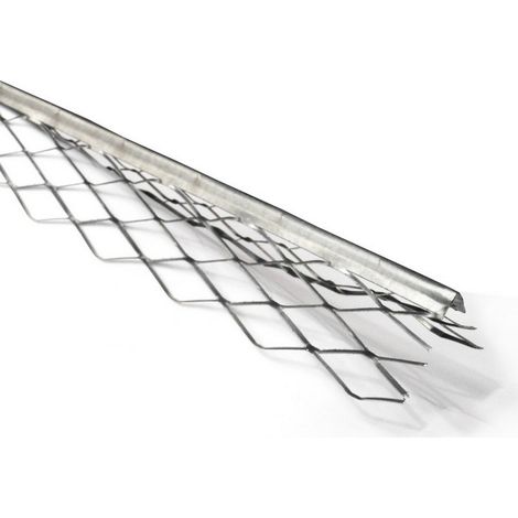 30PZ PARASPIGOLO PER INTONACO ZINCATO lati cm. 3,5x3,5 cm. 280