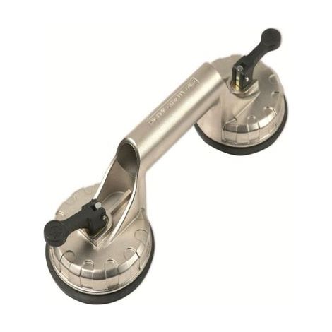 Piher Ventosa Aluminio Venal 2 — Capacidad 60 kg Aleación Aluminio Alta Densidad 0,94 kg (1/4)