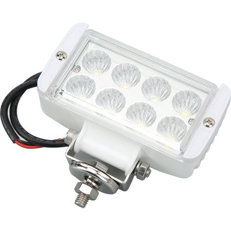 Lampe de travail 12V-24V 16W étanche universelle pour camion, 4x4, bateau, éclairage extérieur