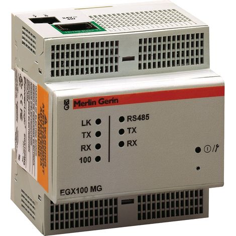 Schneider EGX100MG Passerelle Ethernet - PowerLogic EGX100 - 1 port Ethernet - 24 V CC