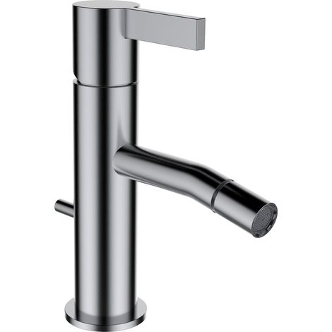 KARTELL miscelatore bidet monocomando con piletta LAUFEN PVD inox (1/4)
