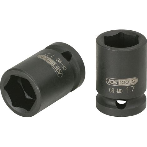 KS Tools 1/2 Sechskant-Kraft-Stecknuss, kurz, 1.1/8