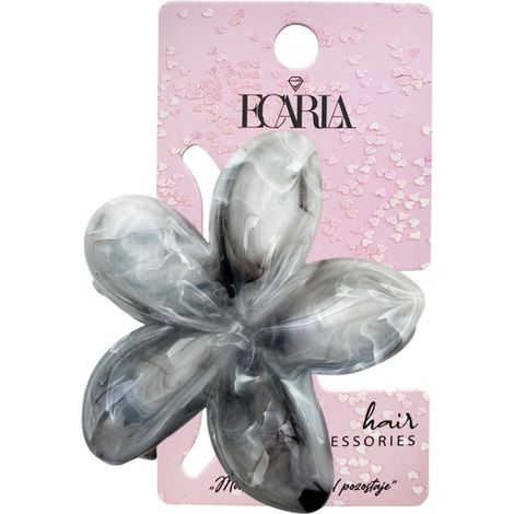 Fermaglio per capelli XL con fiore e perle mélange 7,5x8cm SP346 (1/3)