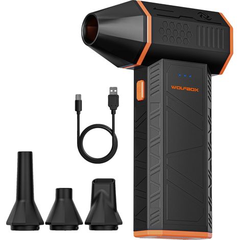 Soplador de aire eléctrico, 110.000 RPM de máxima potencia, batería recargable, MF50 (1/2)