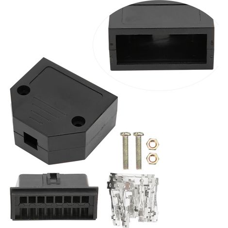 Connecteur Mâle OBD2 Universel 16 Broches - Kit Adaptateur pour Outil de Diagnostic Auto (1/5)