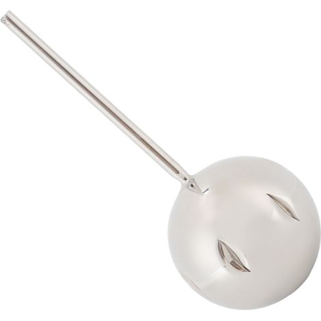 Aérateur de douche à vin en forme de boule, en acier inoxydable 304, finition argentée polie avec élégance. Aérateur de douche à vin innovant pour bar à domicile. (1/5)