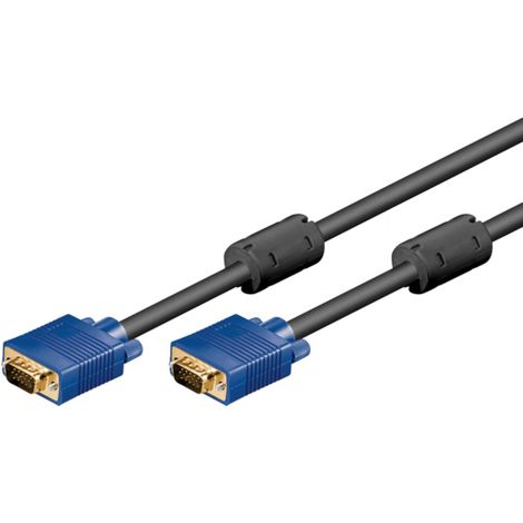 Cable VGA HD15 Male Male 3m - Goobay